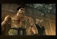 Kazuya and Heihachi