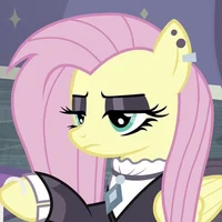 Goth Fluttershy 