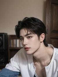 Handsome teacher