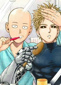 Genos e Saitama 