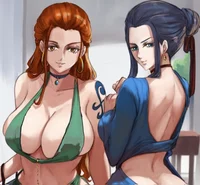 Robin and Nami