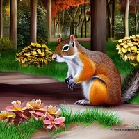 Zoo a squirrel habit