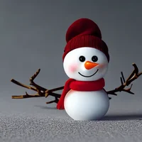 Reject toy snowman