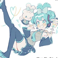 Cinamoroll and Miku
