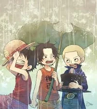 Ace Sabo and luffy