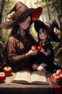 Witch and daughter