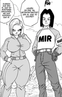 Android 18 and 17