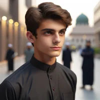 teenage islamic man
