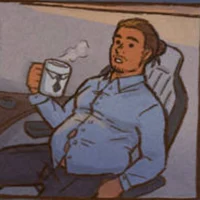 Chubby Co-worker