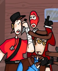 Sniper Spy and Scout
