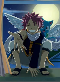 Natsu et Happy