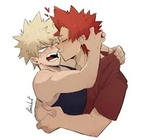 Katsuki and eijiro 
