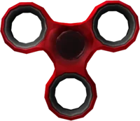 Red Fidget Spinner