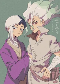 Senku and Gen