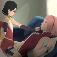 Sarada and mom