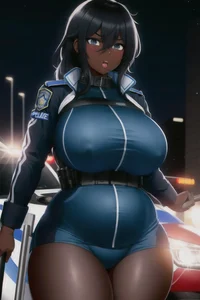 Giantess Police