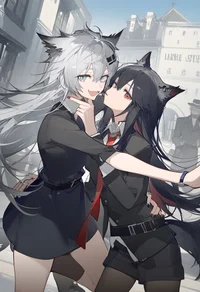Wolf girl - Dog girl