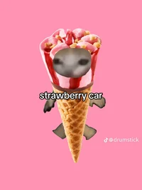 Strawberry car