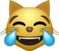Laughing Cat Emoji