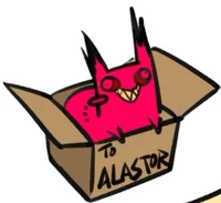 Cursed cat Alastor