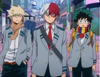 Bakugo Todoroki Deku