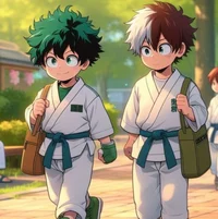 Izuku and Shoto