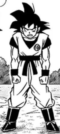 Exasperated Goku