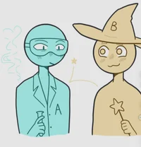 Scientist x magician