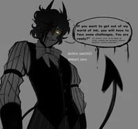 Ink demon Wally Au