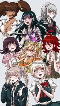 Daganronpa 2 harem
