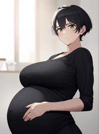 Pregnant Goth