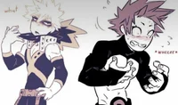 Kirishima and Bakugo