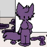 Purple Wolf Transfur