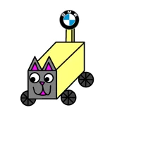 BMW butter cat