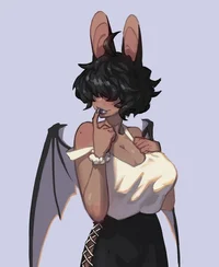 Amaya the bat girl