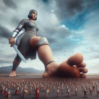 Giantess Joan of Arc