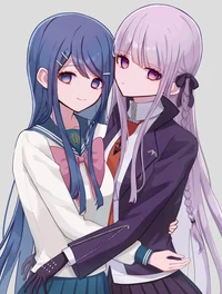 Sayaka and Kyoko