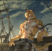 Werewolf Pirate Capt