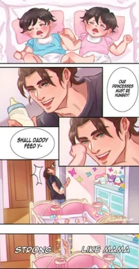 Eren as daddy