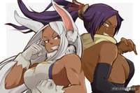 Mirko and Yoruichi