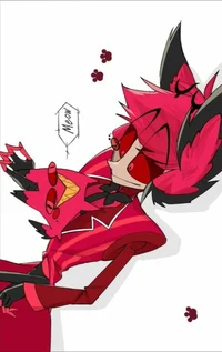 Alastor x Cursed Cat