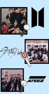 BTS Stray Kids ATEEZ