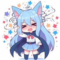 Cute Dizzy Bat Girl