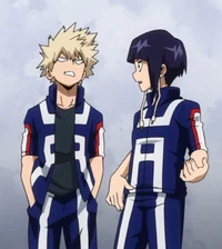 Bakugou with Jiro