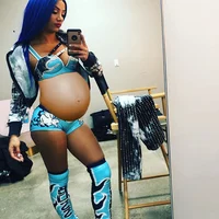 Pregnant Sasha Banks
