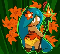 Tiger Lily Cookie