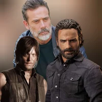 Negan Rick Daryl 
