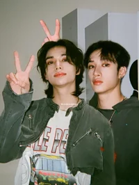 Hyunjin and bangchan