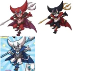 The devil yokai trio