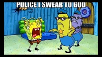 Police swear to god 